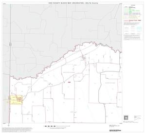 Primary view of object titled '1990 Census County Block Map (Recreated): Delta County, Block 1'.