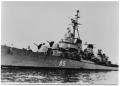 Photograph: Navy battleship numbered 85