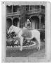Photograph: [Woman on a White Horse]