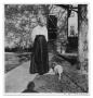 Photograph: Mrs. Eugene Bancroft and Dog