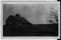 Primary view of [Medlin Farm in the Trophy Club-Roanoke area, barn with sheep in pasture]
