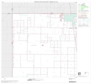 Primary view of object titled '2000 Census County Block Map: Moore County, Block 1'.