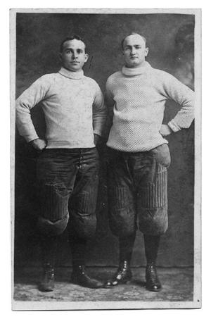 Primary view of object titled '[Men in Sports Attire]'.