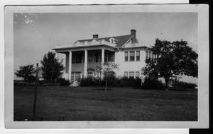 Primary view of object titled '[House at the Hoffman Chicken Farm, Argyle]'.