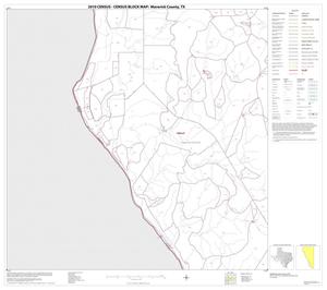 Primary view of object titled '2010 Census County Block Map: Maverick County, Block 19'.