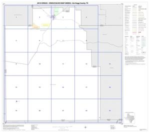 Primary view of object titled '2010 Census County Block Map: Jim Hogg County, Index'.