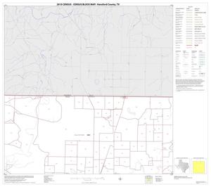 Primary view of object titled '2010 Census County Block Map: Hansford County, Block 2'.