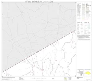 Primary view of object titled '2010 Census County Block Map: Jeff Davis County, Block 4'.