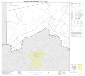 Primary view of object titled '2010 Census County Block Map: Crane County, Block 7'.