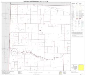 Primary view of object titled '2010 Census County Block Map: Parmer County, Block 1'.