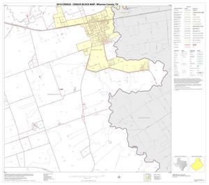 Primary view of object titled '2010 Census County Block Map: Wharton County, Block 6'.