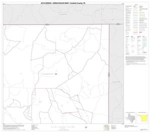 Primary view of object titled '2010 Census County Block Map: Crockett County, Block 8'.