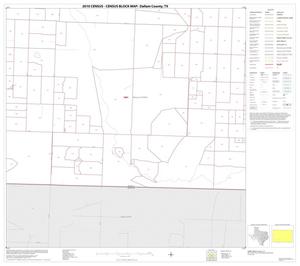 Primary view of object titled '2010 Census County Block Map: Dallam County, Block 20'.