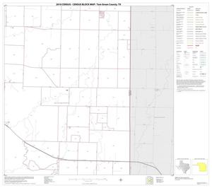 Primary view of object titled '2010 Census County Block Map: Tom Green County, Block 18'.
