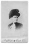 Photograph: [Lady with hat and feather]