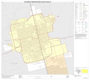 Primary view of object titled '2010 Census County Block Map: Andrews County, Inset B01'.