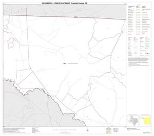 Primary view of object titled '2010 Census County Block Map: Crockett County, Block 3'.