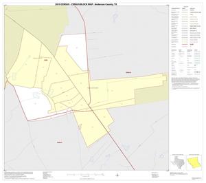Primary view of object titled '2010 Census County Block Map: Anderson County, Inset E01'.