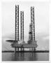 Photograph: [Drilling Rig Standing in Water]