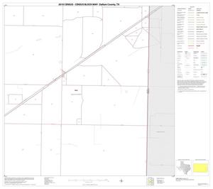 Primary view of object titled '2010 Census County Block Map: Dallam County, Block 18'.