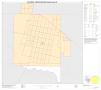 Map: 2010 Census County Block Map: Hansford County, Inset B01