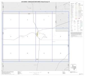 Primary view of object titled '2010 Census County Block Map: Menard County, Index'.