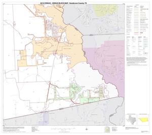 Primary view of object titled '2010 Census County Block Map: Henderson County, Block 24'.