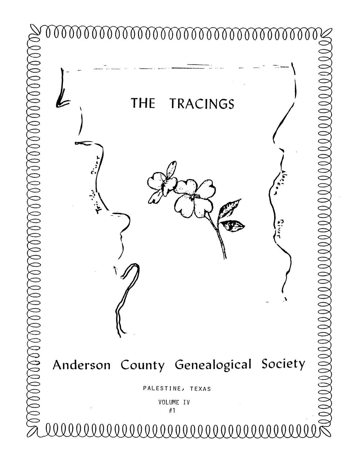 The Tracings, Volume 4, Number 1, Winter 1985
                                                
                                                    Front Cover
                                                