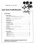 Journal/Magazine/Newsletter: East Texas Family Records, Volume 20, Number 4, Winter 1996