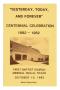Thumbnail image of item number 1 in: '[A Centennial Booklet of First Baptist Church]'.