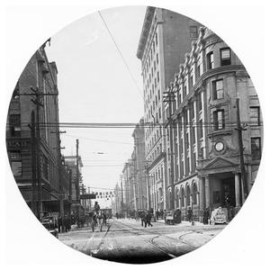 Primary view of object titled '7th Street Looking West, Ft. Worth, Texas'.