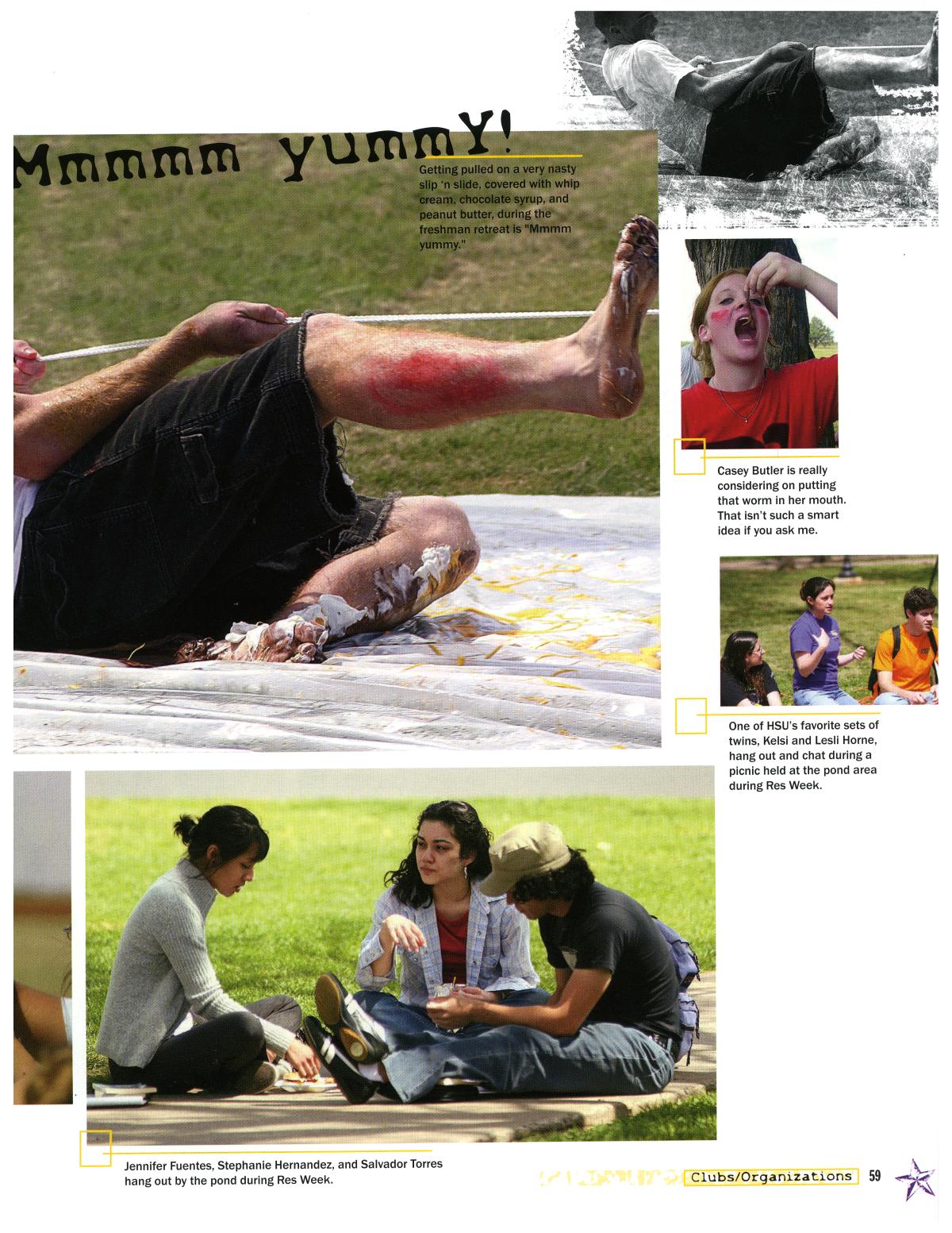 The Bronco, Yearbook of Hardin-Simmons University, 2005
                                                
                                                    59
                                                