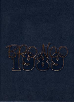 Primary view of object titled 'The Bronco, Yearbook of Hardin-Simmons University, 1989'.