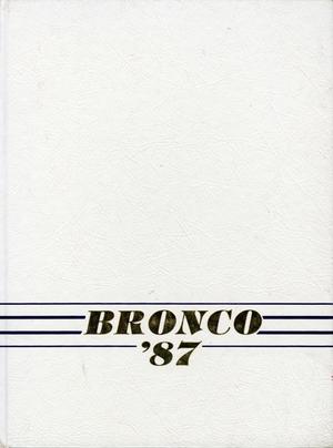Primary view of object titled 'The Bronco, Yearbook of Hardin-Simmons University, 1987'.