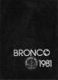 Thumbnail image of item number 1 in: 'The Bronco, Yearbook of Hardin-Simmons University, 1981'.