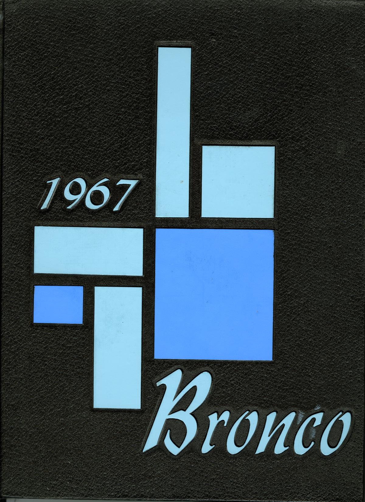 The Bronco, Yearbook of Hardin-Simmons University, 1967
                                                
                                                    Front Cover
                                                