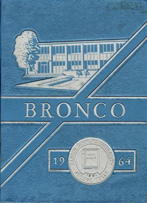 Primary view of The Bronco, Yearbook of Hardin-Simmons University, 1964