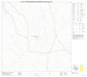 Primary view of object titled 'P.L. 94-171 County Block Map (2010 Census): Brewster County, Block 77'.