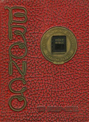 Primary view of object titled 'The Bronco, Yearbook of Hardin-Simmons University, 1949'.