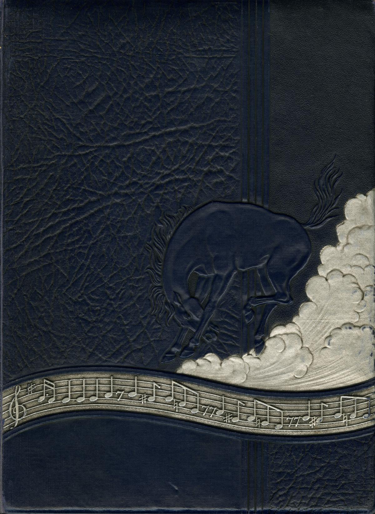 The Bronco, Yearbook of Hardin-Simmons University, 1935
                                                
                                                    Front Cover
                                                