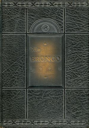 Primary view of object titled 'The Bronco, Yearbook of Simmons University, 1928'.
