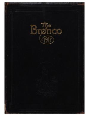 Primary view of object titled 'The Bronco, Yearbook of Simmons College, 1917'.