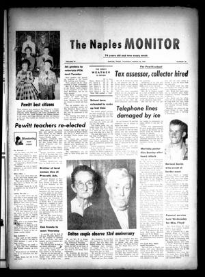 Primary view of object titled 'The Naples Monitor (Naples, Tex.), Vol. 74, No. 33, Ed. 1 Thursday, March 10, 1960'.