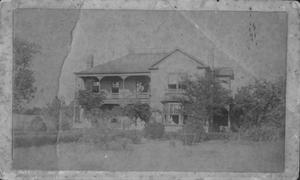 Primary view of object titled '[House identified on back in red pen as "Ryon House."]'.
