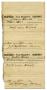 Primary view of [Tax receipt for Aaron Parks]
