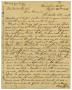 Letter: [Letter from Ann Parks to Milton Parks, Septemeber 26 1866]