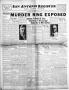 Thumbnail image of item number 1 in: 'San Antonio Register (San Antonio, Tex.), Vol. 2, No. 22, Ed. 1 Friday, September 2, 1932'.