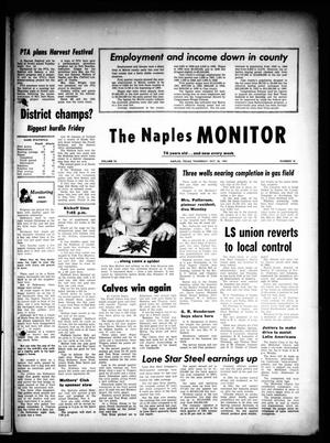 Primary view of object titled 'The Naples Monitor (Naples, Tex.), Vol. 76, No. 14, Ed. 1 Thursday, October 26, 1961'.
