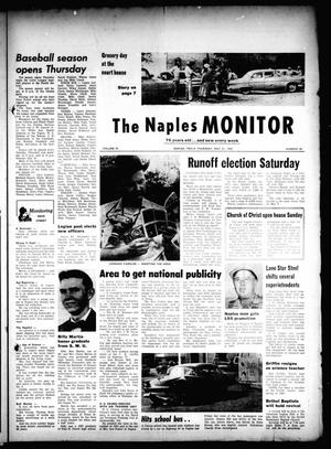 Primary view of object titled 'The Naples Monitor (Naples, Tex.), Vol. 76, No. 45, Ed. 1 Thursday, May 31, 1962'.