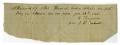 Primary view of [Market receipt for Mrs. Howard, January 24 1860]